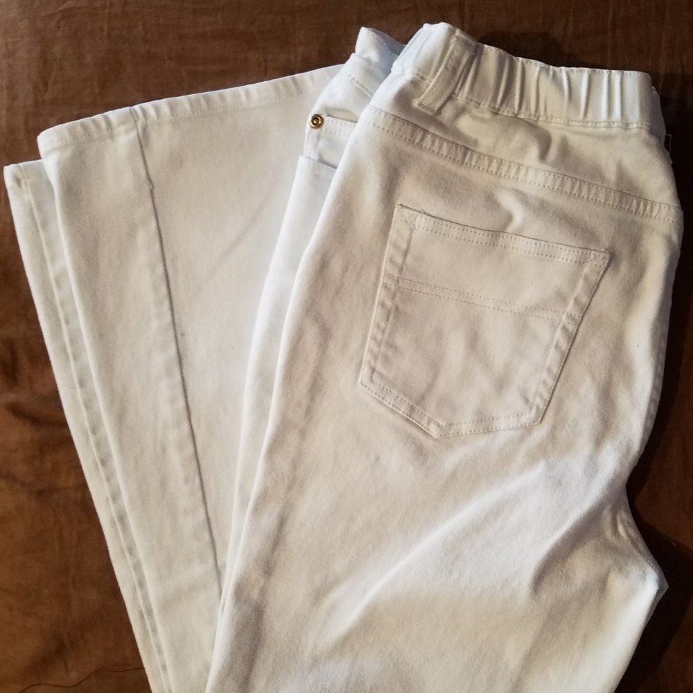 Terry Lewis Classic Luxuries White Jeans 14